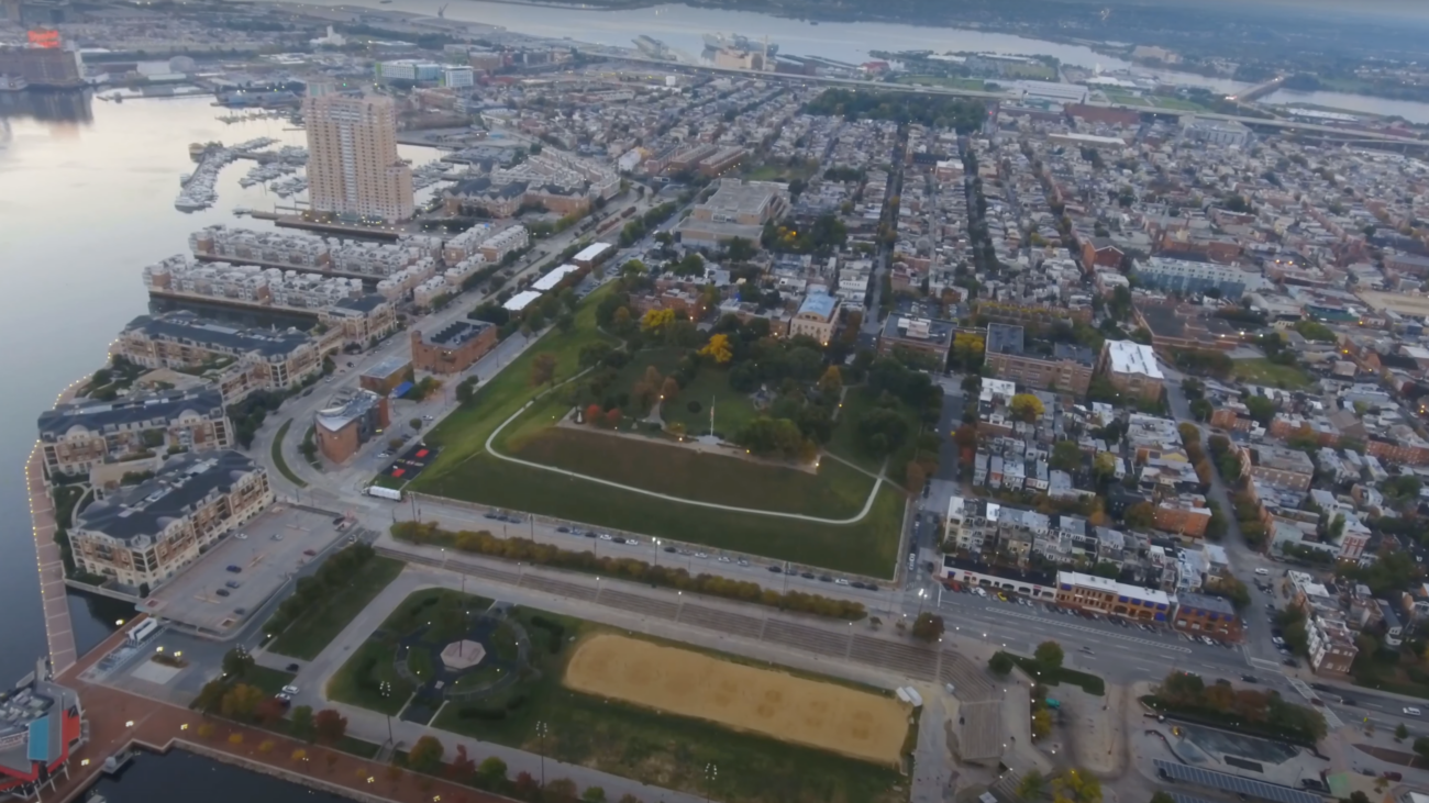 Maryland aerial view