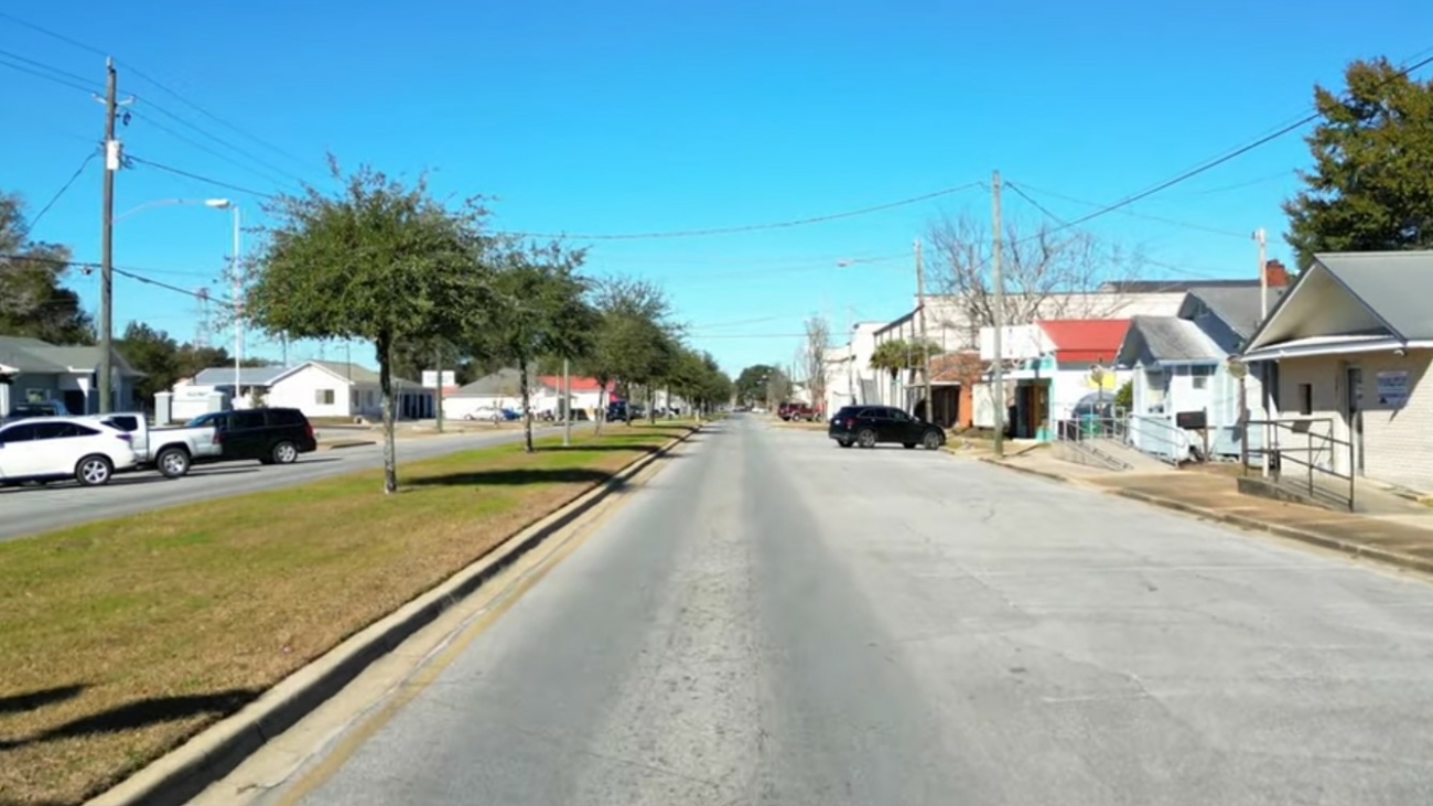 Driving through Crestview Florida