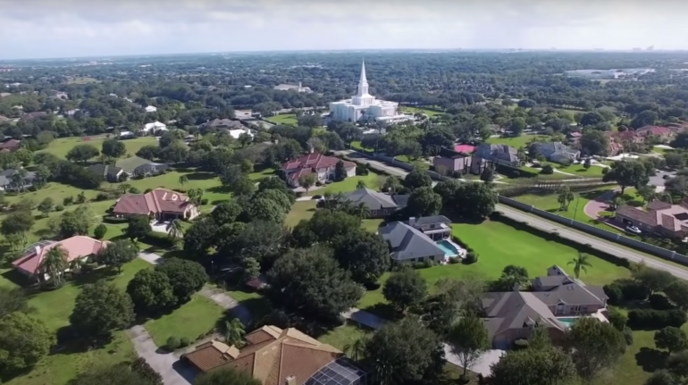 Florida aerial view