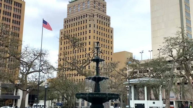 Fountain in Mobile, Alabama