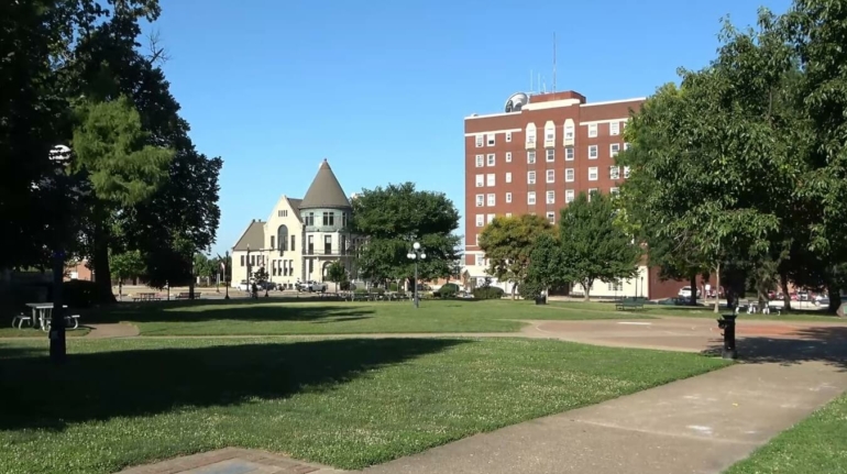 Park in Quincy, Illinois