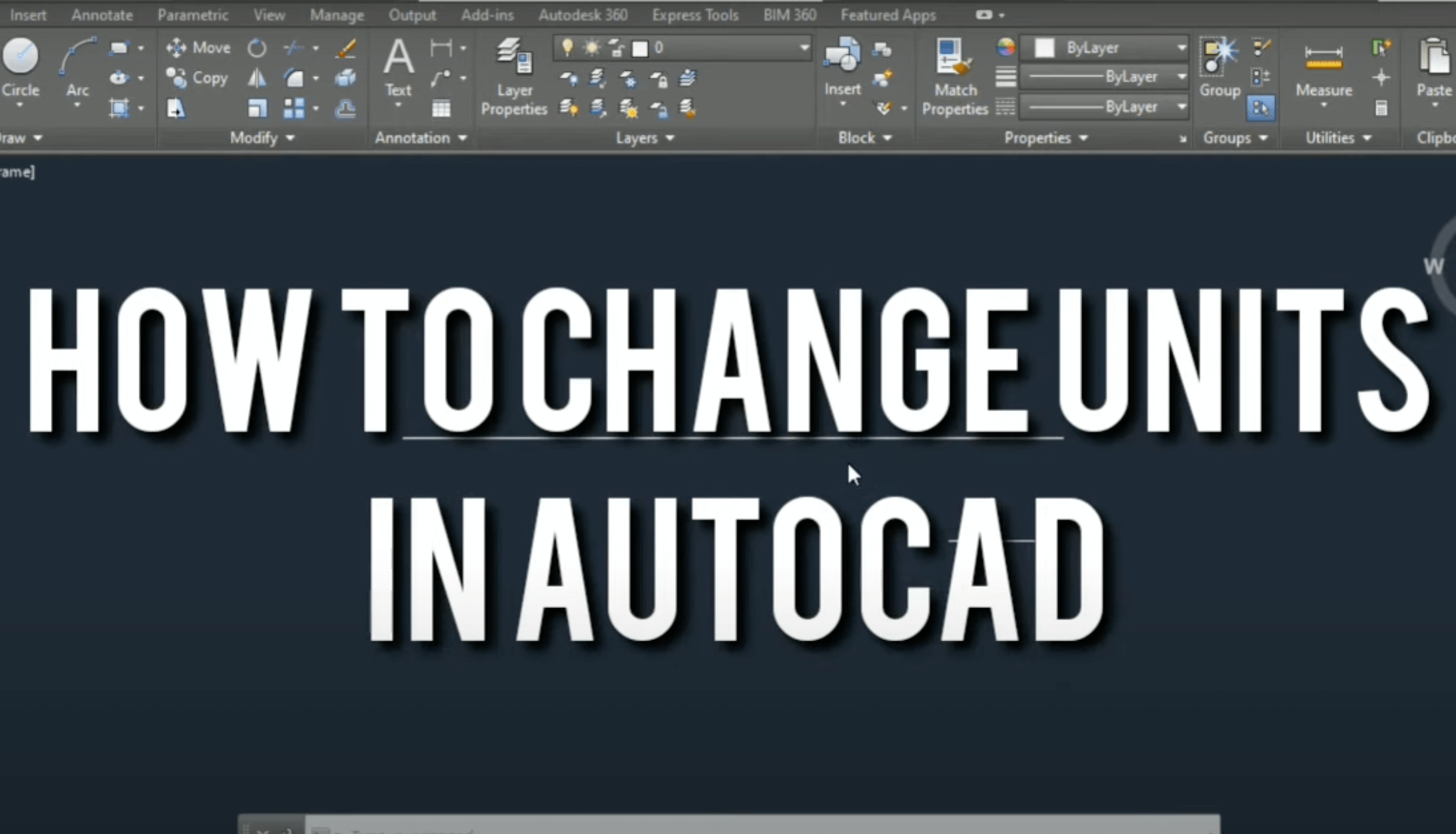 how-to-change-units-in-autocad-housereal