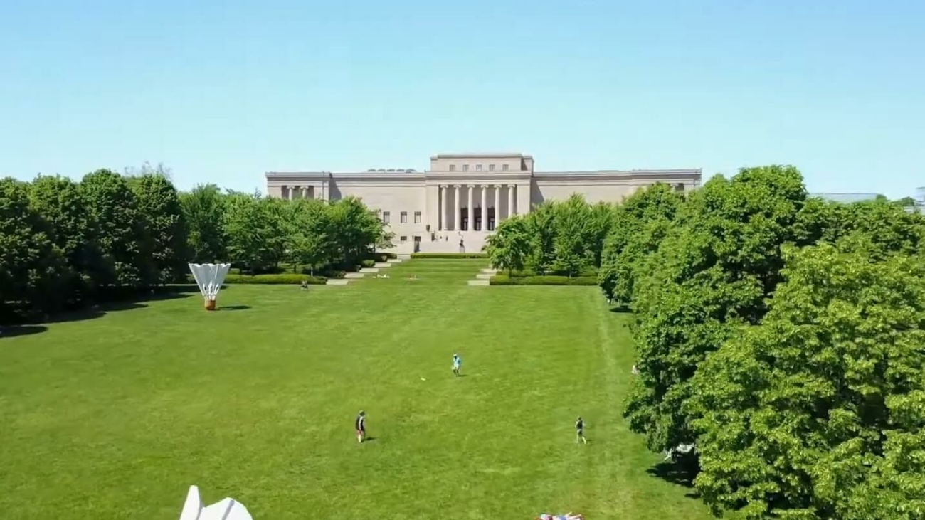 Aerial view of Kansas City Missouri