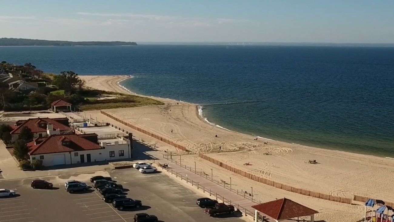 A beach at Northport Long Island