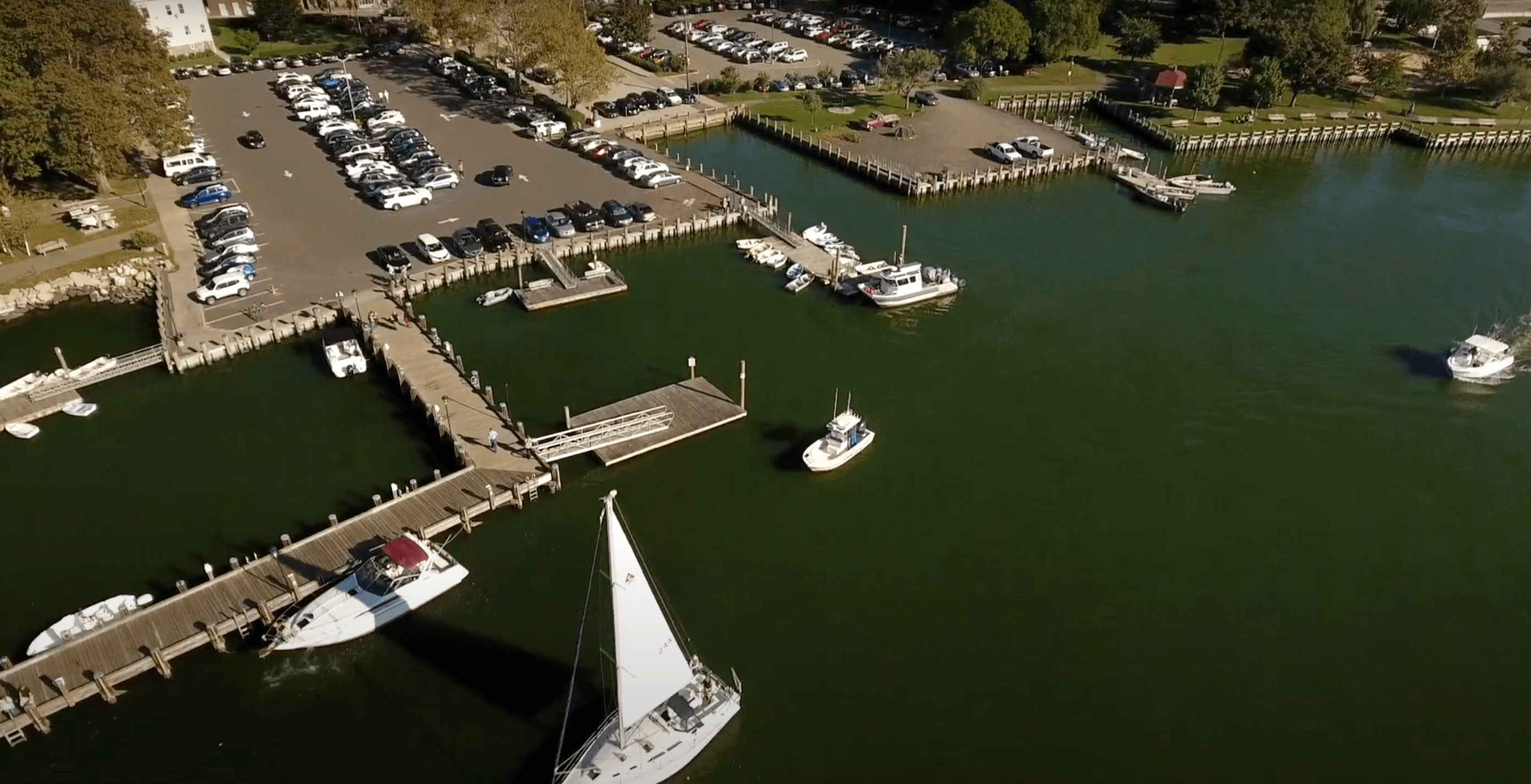 Northport aerial view