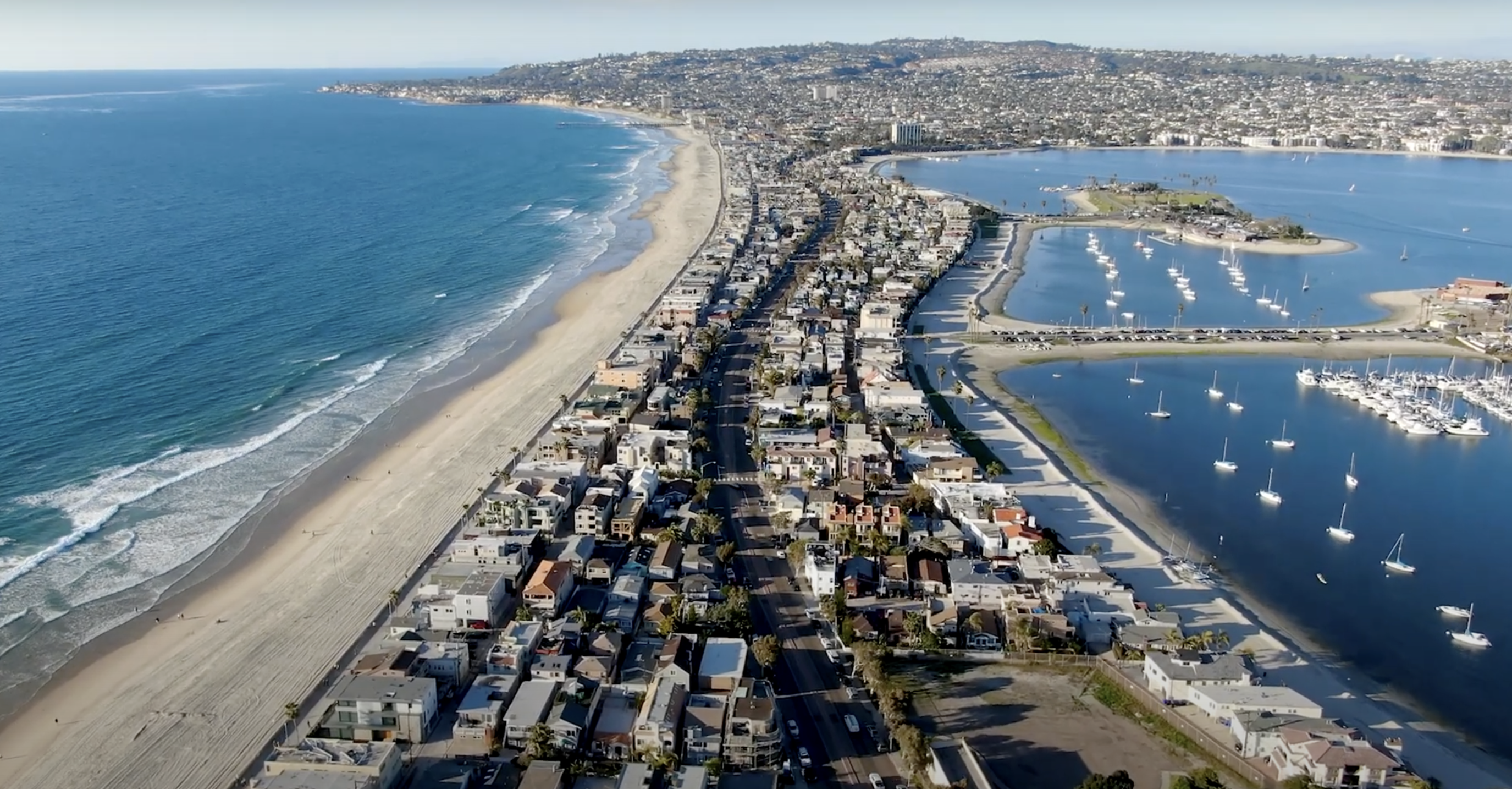 San Diego aerial view