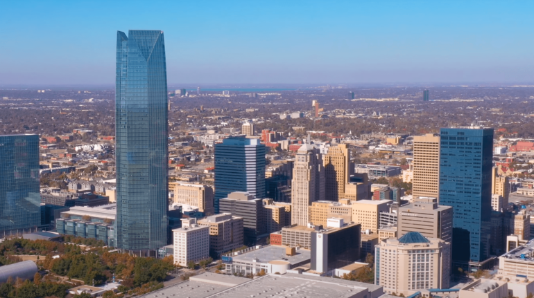 Oklahoma aerial view