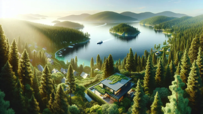 why is land so cheap on anderson island