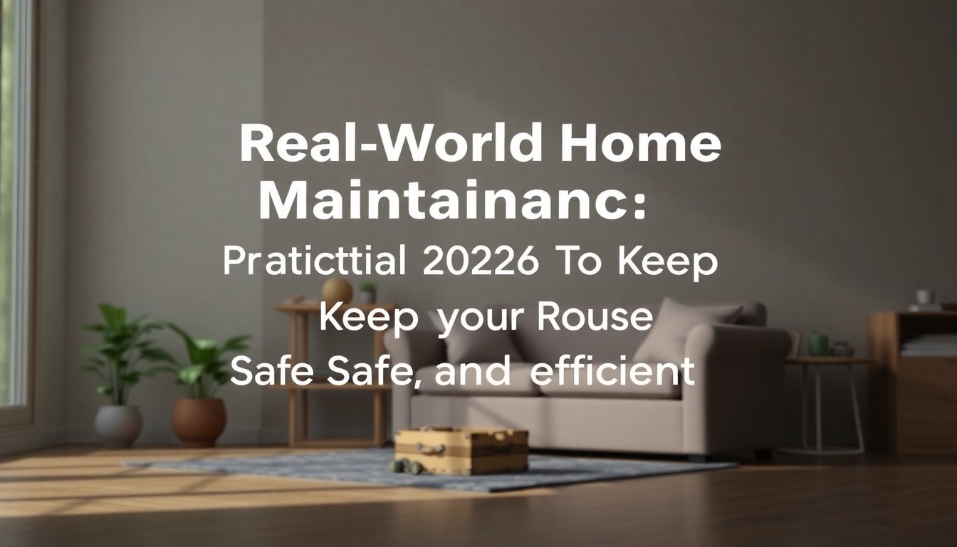 maintenance housereal