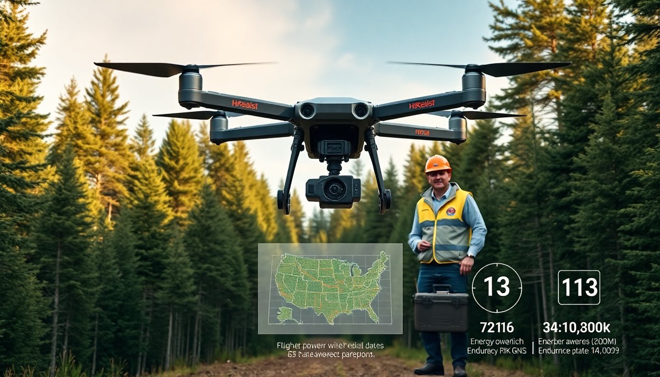 autonomous logging drone specs hsrealist